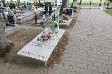 grób 2 żołnierzy WP