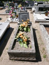 zdjęcie grobu Powstańca Wielkopolskiego Józefa Różyckiego w Ostrorogu