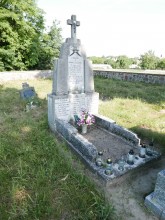 zdjęcie grobu Powstańca Wielkopolskiego Józefa Błaszczyka w Bronikowie