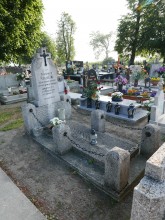 zdjęcie grobu Powstańca Wielkopolskiego Kazimierza Kowalskiego w Marzeninie