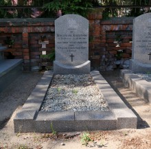 zdjęcie grobu Mieczysława Kruszewskiego w Rawiczu