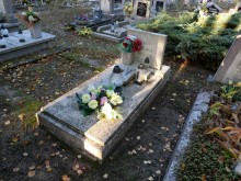 zdjęcie grobu Czesława Staniewicza - członka antykomunistycznej organizacji "Grunwald"