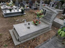zdjęcie grobu Bronisława Szumskiego poległego w II wojnie światowej. Wągrowiec