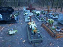 zdjęcie grobu Agnieszki i Stanisława Wichłacz ofiar II wojny światowej. Poznań