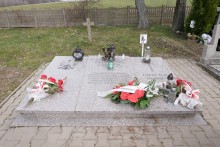 Zdjęcie grobu ofiar terroru niemieckiego. Stary Gostyń