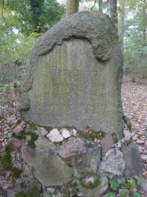 Zdjęcie grobu Hansa Succo w Owińskach