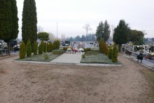 zdjęcie grobu Żołnierzy Podziemia Niepodległościowego w Turku