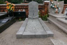 zdjęcie grobu Kazimierza Jui w Rawiczu
