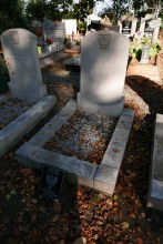 zdjęcie grobu Grzegorza Djaczenko z II wojny światowej - Poznań Morasko