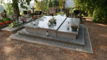 Zdjęcie grobu Żołnierzy Ludowego Wojska Polskiego. Kotłów