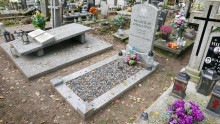 zdjęcie grobu Władysława Kowalewskiego ofiary II wojny światowej. Miłostowo