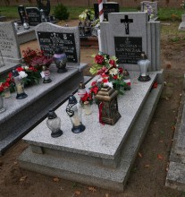 zdjęcie gróbu Szczepana Ławniczaka ofiary II wojny światowej