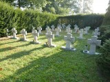zdjęcie grobów w kwaterze w Wolsztynie