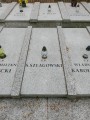 pojedynczy grób w kwaterze w Ostrowie Wielkopolskim