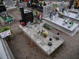 zdjęcie grobu Jana Pawlaka - ofiary terroru niemieckiego. Wronki