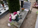 zdjęcie grobu Witolda Marcinkowskiego - ofiary terroru niemieckiego. Wronki