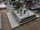 zdjęcie grobu ofiar II wojny światowej w Wągrowcu