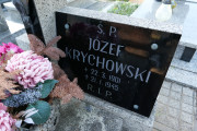 zdjęcie grobu Józefa Krychowskiego poległego w II wojnie światowej. Pleszew