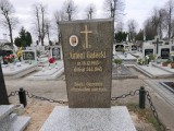 zdjęcie grobu Antoniego Gałeckiego w Krotoszynie