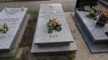 zdjęcie grobu Edwarda Kaja żołnierza Wojska Polskiego z 1944 r. w Krotoszynie