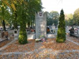 zdjęcie grobu powstańców wielkopolskich w Opalenicy