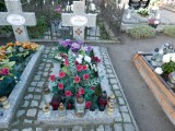 zdjęcie grobu Powstańca Wielkopolskiego Wojciecha Przysiudy w Winnej Górze