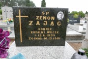 zdjęcie grobu Zenona Zająca w Rostarzewie