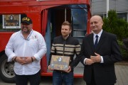 wręczenie nagrody Hrabia właścicielowi kabrioletu 