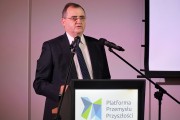 Głos zabiera prezes zarządu Fundacji Platforma Przemysłu Przyszłości