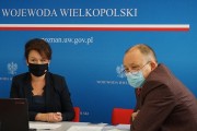 Wicewojewoda przewodniczy posiedzeniu sztabu