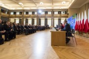 Premier Beata Szydło wita uczestników konferencji "Rodzina 500 plus".