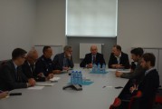 Widok ogólny na salę wideokonferencji