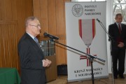 W imieniu odznaczonych głos zabiera Bronisław Lachowicz.
