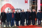 wojewoda wraz z prezydentem podczas uroczystości Poznaniu