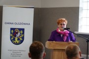 Przemawia Jolanta Ratajczak - Prezes Zarządu Wojewódzkiego Funduszu Ochrony Środowiska i Gospodarki Wodnej