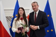 Wspólne zdjęcie z wojewodą wielkopolskim Michałem Zielińskim