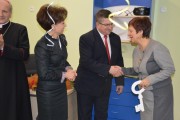 Gratulacje dla dyrektor żłobka.
