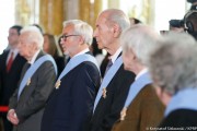 Grupa osób odznaczonych Orderem Orła Białego