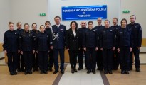 Uroczyste ślubowanie nowo przyjętych do służby w Policji