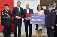 Nowa strażnica Ochotniczej Straży Pożarnej w Bądeczu