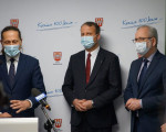 Briefing prasowy z otwarcia oddziałów chorób wewnętrznych oraz reumatologii po remoncie