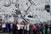 Mural Szkoła dla Niepodległej