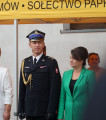 OSP Paprotnia z nowym wozem strażackim