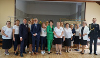 OSP Paprotnia z nowym wozem strażackim