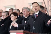 Prezydent Andrzej Duda przemawia