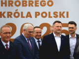 W Gnieźnie z okazji 1000-lecia koronacji Bolesława Chrobrego zaprezentowano nową lokomotywę Intercity.