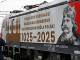 W Gnieźnie z okazji 1000-lecia koronacji Bolesława Chrobrego zaprezentowano nową lokomotywę Intercity.