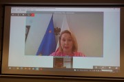 Zdalnie z uczestnikami konferencji łączy się poseł do Parlamentu Europejskiego Andżelika Możdżanowska