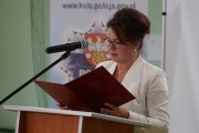 Wystąpienie wojewody podczas uroczystości