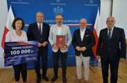 Wspólne zdjęcie Wojewody z samorządowcami.